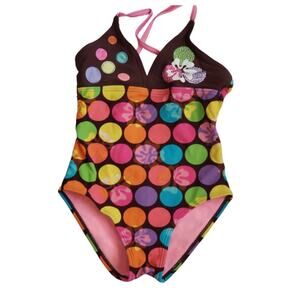 2 FOR $5 SALE Girl's Gossip Girl One Piece  Bathing Suit Size 5